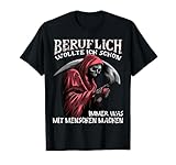 Beruflich wollte ich schon immer was mit Menschen machen Halbarm...