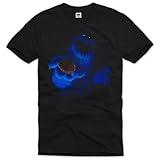 style3 Krümelmonster T-Shirt Herren keks Kekse Cookie Fun Ernie bert...