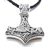 AB Viking Crafts Vikings Wikinger Anhänger Mjölnir Thors Hammer...