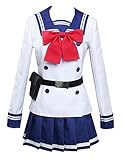 Anime High-Rise Invasion Honjo Yuri Cosplay JK Uniform Set,...