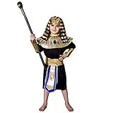 SEA HARE Ägyptisches Pharao Kostüm für Jungen (L :10-12 Jahre)