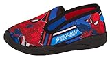 Marvel Jungen Spiderman-Hausschuhe mit elastischem Zwickel, zum...