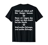 Steigerlied Text T-Shirt für Gelsenkirchen Schalke und Pott T-Shirt