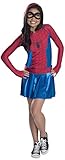 Rubie 's Offizielles Marvel Spider-Girl Kleid Hoodie Dress,...