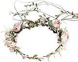 Blumenkranz Blumenkrone Braut Stirnband Simulationsblume Girlande...