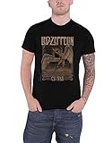Led Zeppelin Faded Falling T-Shirt schwarz L