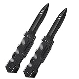 Verschwindet Trickmesser 2 Stück Einziehbar Gefälscht Theatermesser...