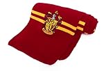 Gryffindor Scarf official Harry Potter with embroidered emblem