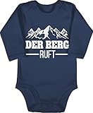 Baby Body Langarm Mädchen Junge - Sport & Bewegung Baby - Der Berg...