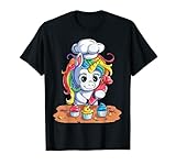 Einhorn Cupcake Lustige Mädchen Kinder Backen Kuchen Regenbogen...