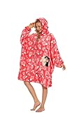 Generic Lilo Übergroßer Hoodie Aloha Family Tropical Flowers...