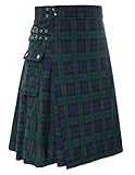 Schottischer Herren-Kilt mit traditionellem Highland-Schottenkaro. - -...