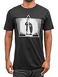 Mister Tee Herren Eminem Triangle Tee T-Shirt, Black, L