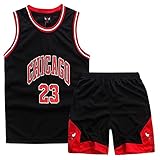 Little Boys 2 Piece Sleeveless Basketball Training Jersey and...