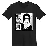 xrbanime Herren und Damen Tops Uchiha Itachi Bedrucktes T-Shirt Uchiha...