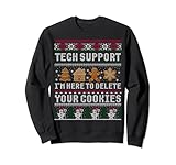 Lustiges Weihnachts-Tech-Support-Langarm Shirt,...