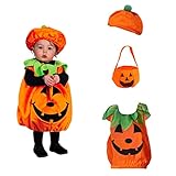 ASSUGO halloween kostüm kürbis kinder, kinder kürbis kostüm mit...