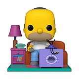 Funko POP! Deluxe: The Simpsons-Homer Simpson Watching TV -...