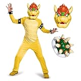 Nintendo Super Mario Bowser Kinder Deluxe Kostüme Jungen Videospiele...