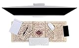 Paladone Potter Marauders Map XL Mauspad (40x80cm), PP8826HP, beige,...