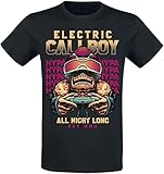 Electric Callboy All Night Long Männer T-Shirt schwarz L 100%...