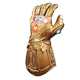 UrMsun Avengers Handschuh mit LED-Leuchten, Thanos Gauntlet Avengers 4...