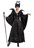 shoperama Damen-Kostüm Maleficent schwarz Böse Fee Stiefmutter...