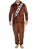 Star Wars Herren Chewbacca Schlafoveralls Braun Medium