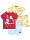 Peppa Pig Mädchen Schlafanzug Kurz 2er Pack Peppa Wutz Mehrfarbig 104