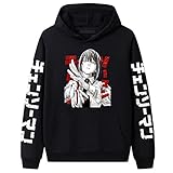 xhomeshop Anime Chainsaw Man Hoodie Makima Langarm-Sweatshirt Chainsaw...