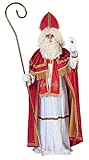 Das Kostümland Traditionelles Bischof Sankt Nikolaus Kostüm -...
