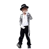 LOLANTA Jungen Halloween Kostüme Michael Jackson Kleidung Stage...