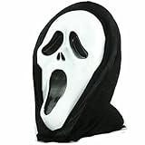 Boolavard Ghost Screaming Maske mit Leichentuch Halloween Party...