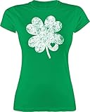 Shirt Damen - St. Patricks Day - Kleeblatt Glücksbringer Shamrock - S...