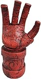 Hellboy Maske mit Haaren, rechte Hand, für Halloween, Kostüm, Latex...