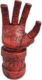 Hellboy Maske mit Haaren, rechte Hand, für Halloween, Kostüm, Latex...