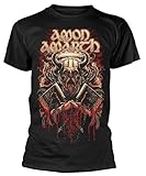 Amon Amarth 'Fight' (Black) T-Shirt (Large)