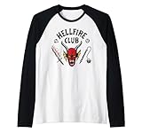 Stranger Things 4 Hellfire Club Logo Raglan