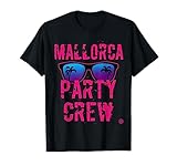 MALLORCA PARTY CREW T Shirt Damen PINK Malle Shirt Frauen T-Shirt