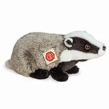 Teddy Hermann 90815 Dachs 30 cm, Kuscheltier, Plüschtier mit...