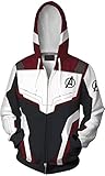 FLYCHEN Herren Kapuzenpullover MCU Avengers Endgame Hoodie...