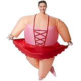 dressforfun 301319 Selbstaufblasbares Unisex Kostüm Ballerina |...