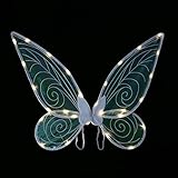 VORAE Feenflügel Fairy Wings mit Leuchtende, Feen Flügel-Kostüm mit...