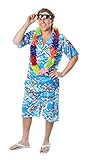 shoperama Hawaii-Hemd mit und ohne Hose Spaß-Kostüm für Herren...