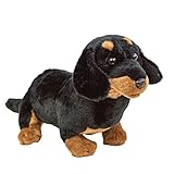 Teddys Rothenburg Kuscheltier Hund Dackel 30 cm schwarz-braun...