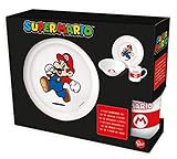 Nintendo Super Mario 12284 Super Mario Frühstücksset, Keramik