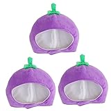 SOIMISS 3 Stück Auberginen-Hut Abschlussball-Kopfbedeckung...