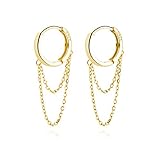 SLUYNZ 925 Sterling Silber Ohrringe Quaste baumeln für Frauen...