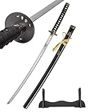 Katana Schwert echt Matell Inspiriert von Kill Bill Samurai aus Stahl...