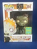 Funko - Figurine Walking Dead - Burning Walker Exclu Pop 10cm -...
